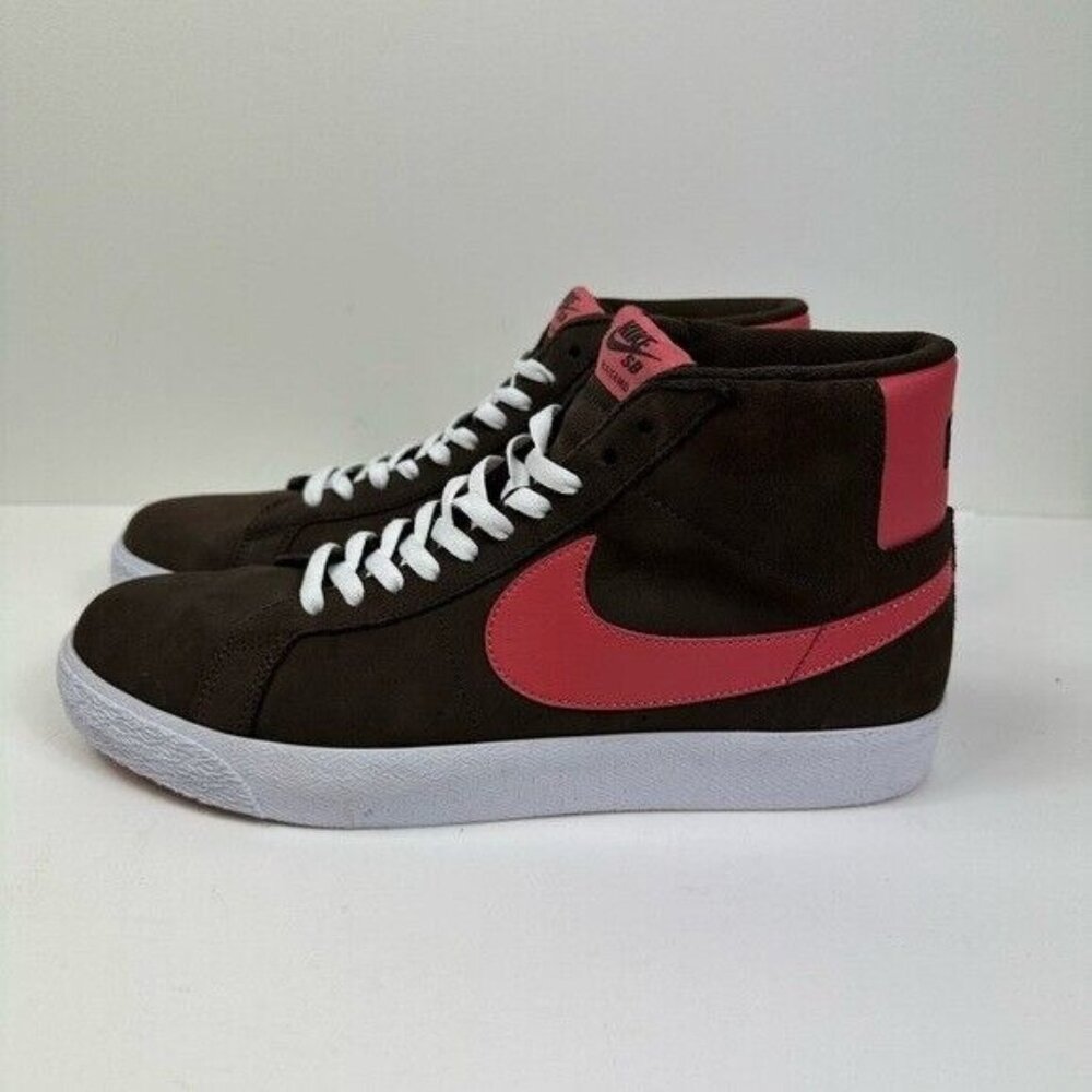 Men’s Nike Zoom Blazer Mid SB Brown Adobe Size 11.5 NEW FD0731-200 - Picture 2 of 8